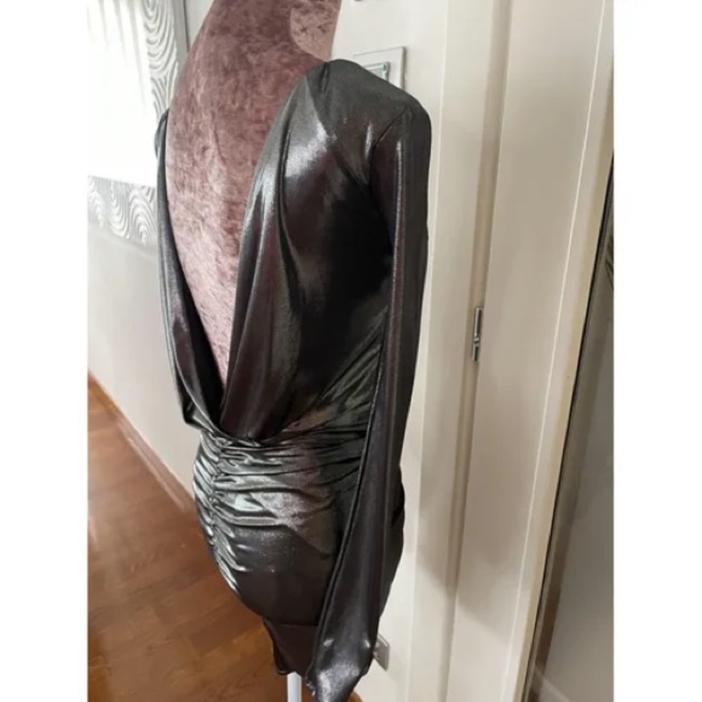 Faith Connexxion Silver Dress sz 36